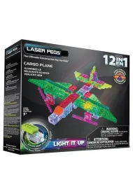 Laser Pegs 12 in 1 Cargo Plane