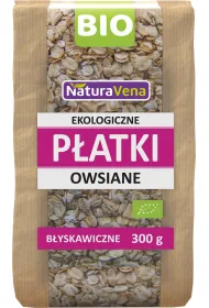 NaturaVena P�atki owsiane b�yskawiczne 300 g Bio