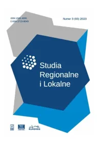 Studia Regionalne i Lokalne 3/2023