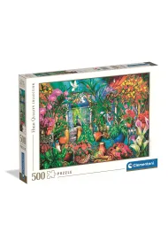Puzzle 500 el. HQ Greenhouse Caretakers Clementoni