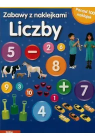 Zabawy z naklejkami - Liczby