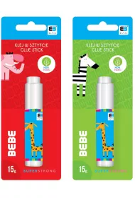 Interdruk Klej w sztyfcie transparentny B&B Kids 15 g