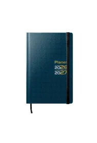 Planer 2026/2027 A5 tygodniowy granatowy