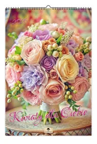 Kalendarz �cienny A3 V.3 Kwiaty