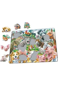 Puzzle 33 el. Weso�e selfie na farmie Larsen