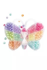 Zestaw koralik�w do wyrobu bi�uterii Motyl Dalprint
