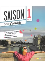Saison 1 �wiczenia + CD Poziom A1-A2