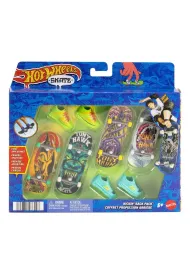 Hot Wheels Skate Deskorolka 4-pak + buty Mattel