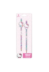 Patio O��wki z gumow� nak�adk� Hello Kitty wz�r 3 Pink blister 2 szt.