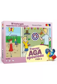 Historyjki obrazkowe. Papuga Aga opowiada cz.8