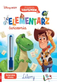 Disney Uczy. Mix. Elementarz. �wiczenia. Litery