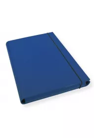 Teczka A4 skrzydowa 3,5cm niebieska