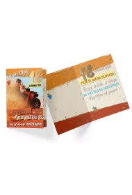 Kukartka Karnet B6 PP-2187 Urodziny 18 power