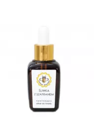 Miodowa Mydlarnia Eliksir do twarzy liwka z szafranem 30 ml