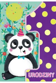 Karnet Urodzinowy 1 A5 z kopert� Panda HENRY 487851 HEN