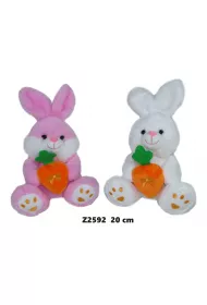 Zaj�c kr�liczek z marchewk� 20cm MIX Sun-Day