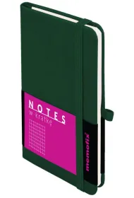 Antra Notes memofix B6 kratka Zielony