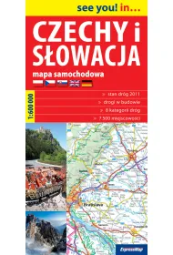 Czechy i S�owacja. Mapa samochodowa. 1:600000