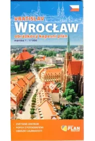 Wroc�aw - plan kieszonkowy rysunkowy CS - 2025