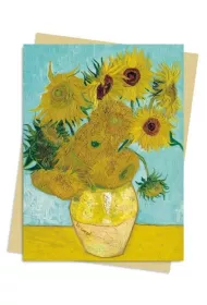 Flame Tree Karnet B6 S�oneczniki Vincent van Gogh