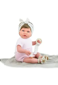 Lalka hiszpa�ska Reborn Ane Vichy Flower... 45cm Marina Pau