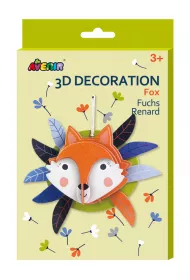 Dekoracje 3D - lis Russell