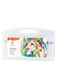 Deli Markery akrylowe mix kolor�w 36 szt.