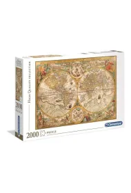 Puzzle 2000 el. Ancient Map Clementoni