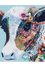 ArtiFly Malowanie po numerach - Krowa 40x50cm