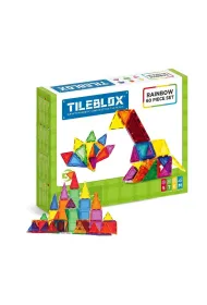 Tileblox. Zestaw t�czowy. 60 element�w