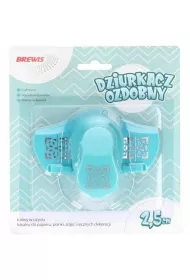 Brewis Dziurkacz ozdobny brzegowy - Rozeta 2,5cm