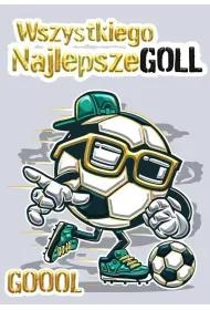 Karnet A5 Pi�ka na nogach