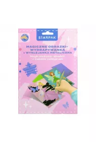 Zestaw kreatywny wydrapywanka z wyklejank� metaliczn� STARPAK 549167