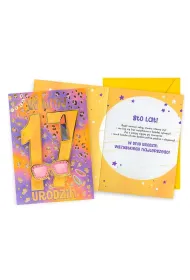 Kukartka Karnet Urodziny 17