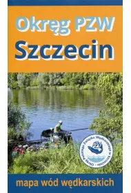 Mapa w�d w�dkarskich Okr�g PZW Szczecin 1:250 000