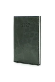 Kalendarz 2027 A5 Agenda Tygodniowy Zielony