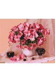 Twoje Hobby Malowanie po numerach - Kwitn�ca i wi�nie 40x50cm