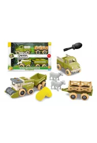 Mini farma traktor z przyczep� do skr�cania Artyk