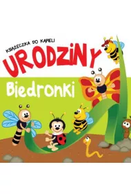 Ksi��eczka do k�pieli z zak�adkami. Urodziny Biedronki
