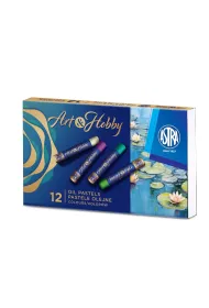 Pastele olejne - Astra Art&Hobby, 12 kolor�w