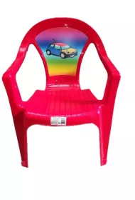 Krzese�ko plastikowe czerwone 3Toysm