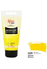Rosa Farba akrylowa yellow 409 75ml