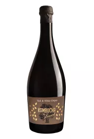 Kombucha By Laurent Kombucha szampa�ska na p�atkach d�bu o smaku bia�ych winogron 750 ml Bio