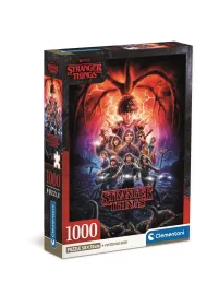 Puzzle 1000 el. Compact Netflix Stranger Things Clementoni