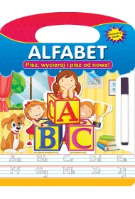 Alfabet. Pisz, wycieraj i pisz od nowa!