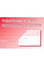 Druk Podatkowa ksi�ga przychod�w i rozchod�w A4 MICHALCZYK I PROKOP K-1