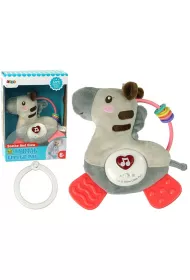 Interaktywna zebra edu d�wi�k, gryzak, grzechotka LeanToys