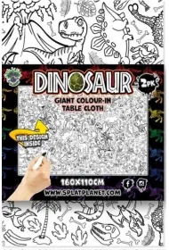 Panta Plast Obrus do pomalowania Dinozaury 2 szt.