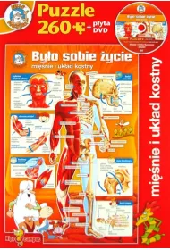 Puzzle By�o sobie �ycie Mi�nie i uk�ad kostny + DVD Hippocampus