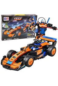 Klocki konstrukcyjne wy�cig�wka robot 2w1